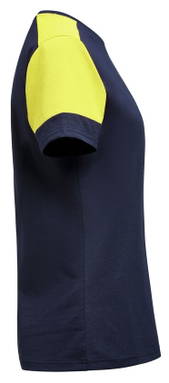 Printer PRIME Prime T-shirt Dames 2264031 - Marine/neongeel