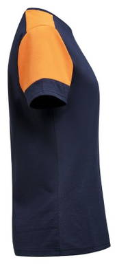 Printer PRIME Prime T-shirt Dames 2264031 - Marine/neonoranje