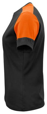 Printer PRIME Prime T-shirt Dames 2264031 - Zwart/oranje