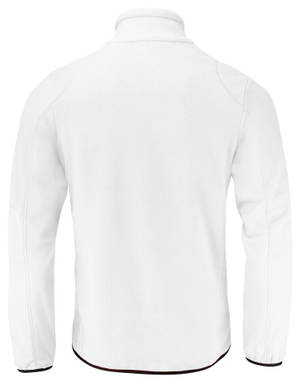 Printer Speedway Fleece Jas Heren 2261500 - Wit