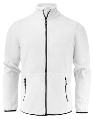 Printer Speedway Fleece Jas Heren 2261500 - Wit