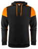 Schwarz/orange