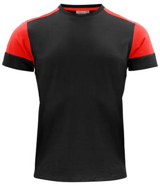 Printer PRIME Prime T-shirt Heren 2264030 - Zwart/rood