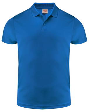 Printer RED Smash Polo Heren 2265028 - Helder blauw