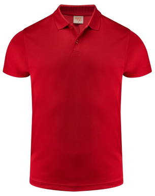 Printer RED Smash Polo Heren 2265028 - Rood