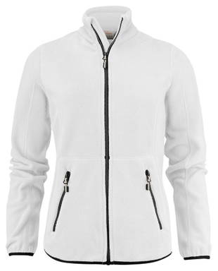Printer Speedway Fleece Jack Damen 2261501 - Weiß