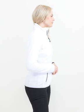 Printer Speedway Fleece Jas Dames 2261501 - Wit
