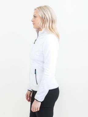 Printer Speedway Fleece Jas Dames 2261501 - Wit