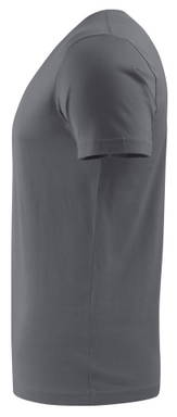 Printer Heavy V-neck T-shirt Heren 2264024 - Staalgrijs
