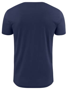Printer Heavy V-neck T-shirt Heren 2264024 - Marine