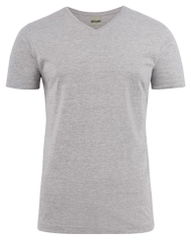 T-shirt col V Printer Heavy Hommes 2264024