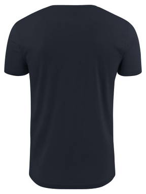 Printer Heavy V-neck T-shirt Heren 2264024 - Donker marine