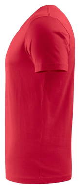 Printer Heavy V-neck T-shirt Heren 2264024 - Rood