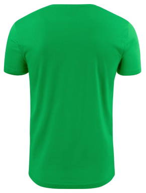 Printer Heavy V-neck T-shirt Heren 2264024 - Frisgroen