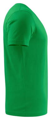 Printer Heavy V-neck T-shirt Heren 2264024 - Frisgroen