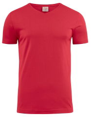 Printer Heavy V-neck T-shirt Heren 2264024