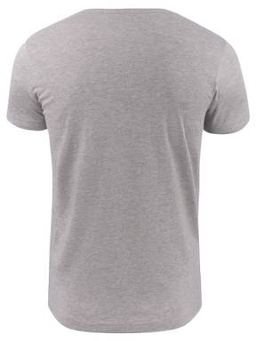 Printer Heavy V-neck T-shirt Heren 2264024 - Grijs mêlée