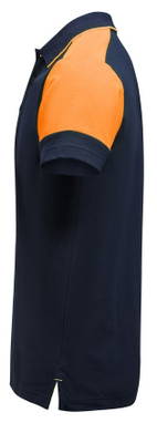 Printer PRIME Prime Polo Heren 2265024 - Marine/neonoranje