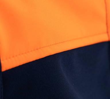 Printer PRIME Prime Polo Heren 2265024 - Marine/neonoranje