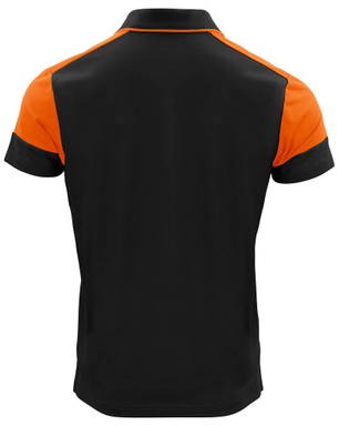 Printer PRIME Prime Polo Heren 2265024 - Zwart/oranje