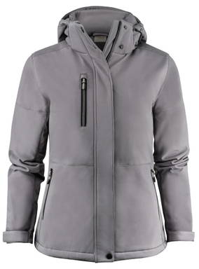 Printer Overlanding Softshell Jas Dames 2261070 - Staalgrijs