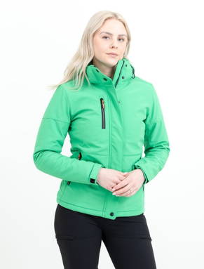 Printer Overlanding Softshell Jas Dames 2261070 - Frisgroen