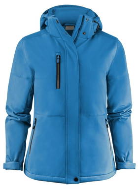 Printer Overlanding Softshell Jas Dames 2261070 - Oceaan blauw