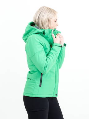 Printer Overlanding Softshell Jas Dames 2261070 - Frisgroen