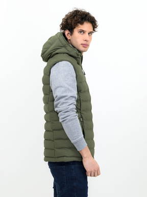 James Harvest Woodlake Heights Gilet Homme 2111043 - Vert mousse