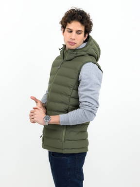 James Harvest Woodlake Heights Gilet Homme 2111043 - Vert mousse