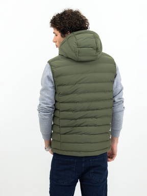 James Harvest Woodlake Heights Gilet Homme 2111043 - Vert mousse