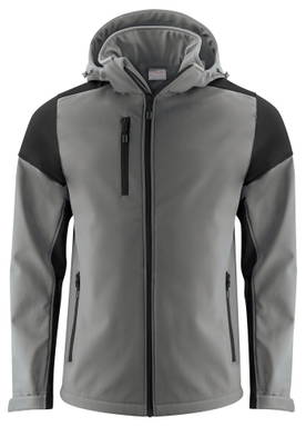 Printer Prime Softshell Jack 2261065 - Stahlgrau/Schwarz