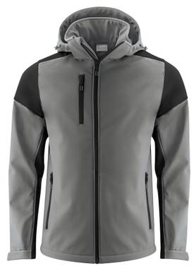 Printer Prime Softshelljacke 2261065 - Stahlgrau/Schwarz