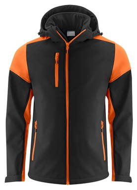 Printer Prime Softshelljacke 2261065 - Schwarz/orange