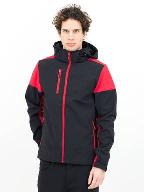 Printer Prime Softshelljacke 2261065 - Schwarz/rot