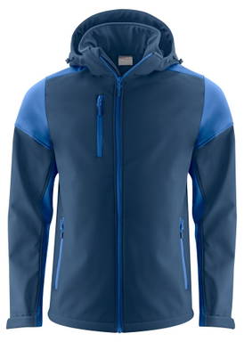 Printer Prime Softshell Jack 2261065 - Marineblau/Kobalt