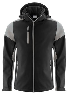 Printer Prime Softshelljacke 2261065 - Schwarz/Stahlgrau