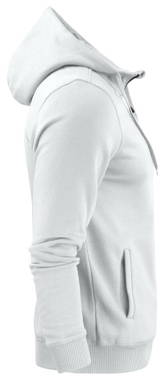 Printer Overhead Sweater Reißverschluss Herren 2262051 - Weiß