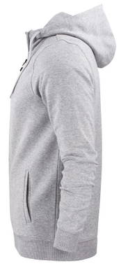Printer Overhead Sweater Reißverschluss Herren 2262051 - Graues Melange