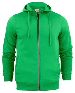 Printer Overhead Sweater Reißverschluss Herren 2262051 - Frischgrün