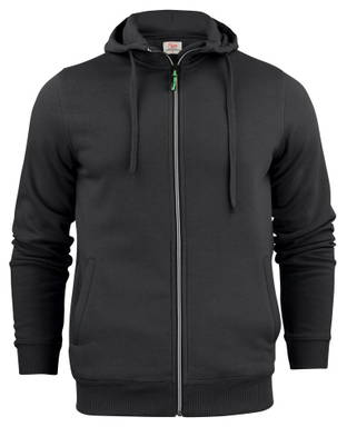 Printer Overhead Sweater Reißverschluss Herren 2262051 - Schwarz