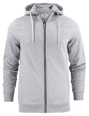 Printer Overhead Sweater Reißverschluss Herren 2262051 - Graues Melange