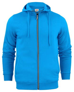 Printer Overhead Sweater Reißverschluss Herren 2262051 - Ozeanblau