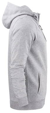 Printer Overhead Sweater Reißverschluss Herren 2262051 - Graues Melange