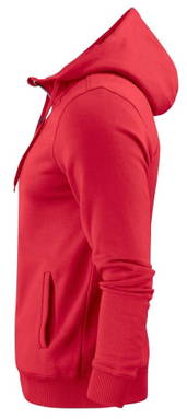 Printer Overhead Sweater Reißverschluss Herren 2262051 - Rot