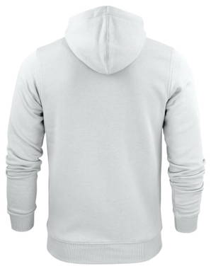 Printer Overhead Sweater Reißverschluss Herren 2262051 - Weiß