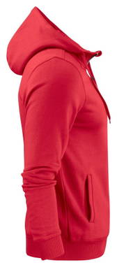 Printer Overhead Sweater Reißverschluss Herren 2262051 - Rot