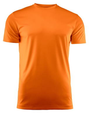 Printer RED Run T-shirt Heren 2264023 - Oranje