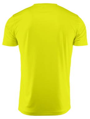 Printer RED Run T-shirt Heren 2264023 - Neon geel