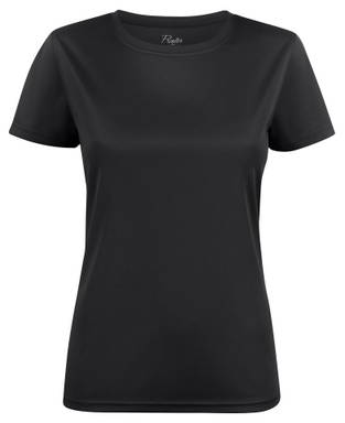 Printer RED Run T-shirt Dames 2264026 - Zwart